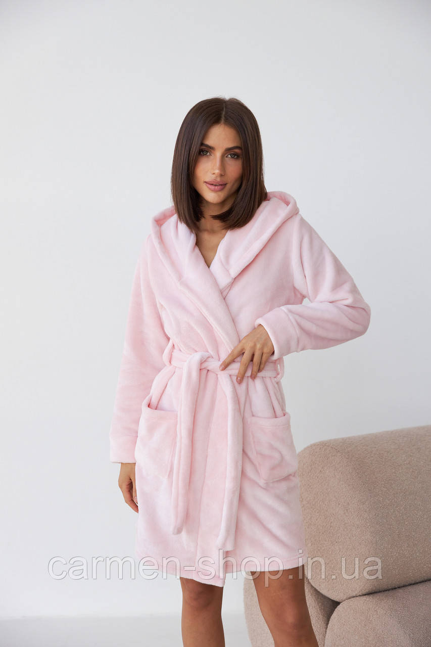 Халат жіночий флісовий м'який 0227 Barwa Garments