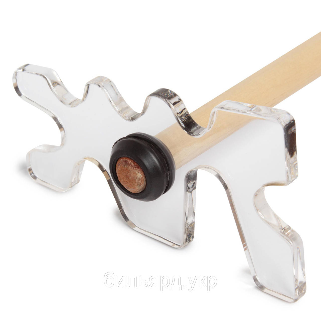 Міст для пензельу Clear гумова втулка прозорий, фото 1