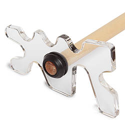 Міст для пензельу Clear гумова втулка прозорий