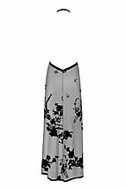 Сукня Noir Handmade F312 Divinity, L, black, прозора, до підлоги, відкрита спина, розріз збоку, фото 5