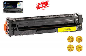 Картридж HP 201X Yellow (CF402X) для принтера Color LJ Pro M277dw, M277n, M252dw, M274n, M252n аналог, фото 1