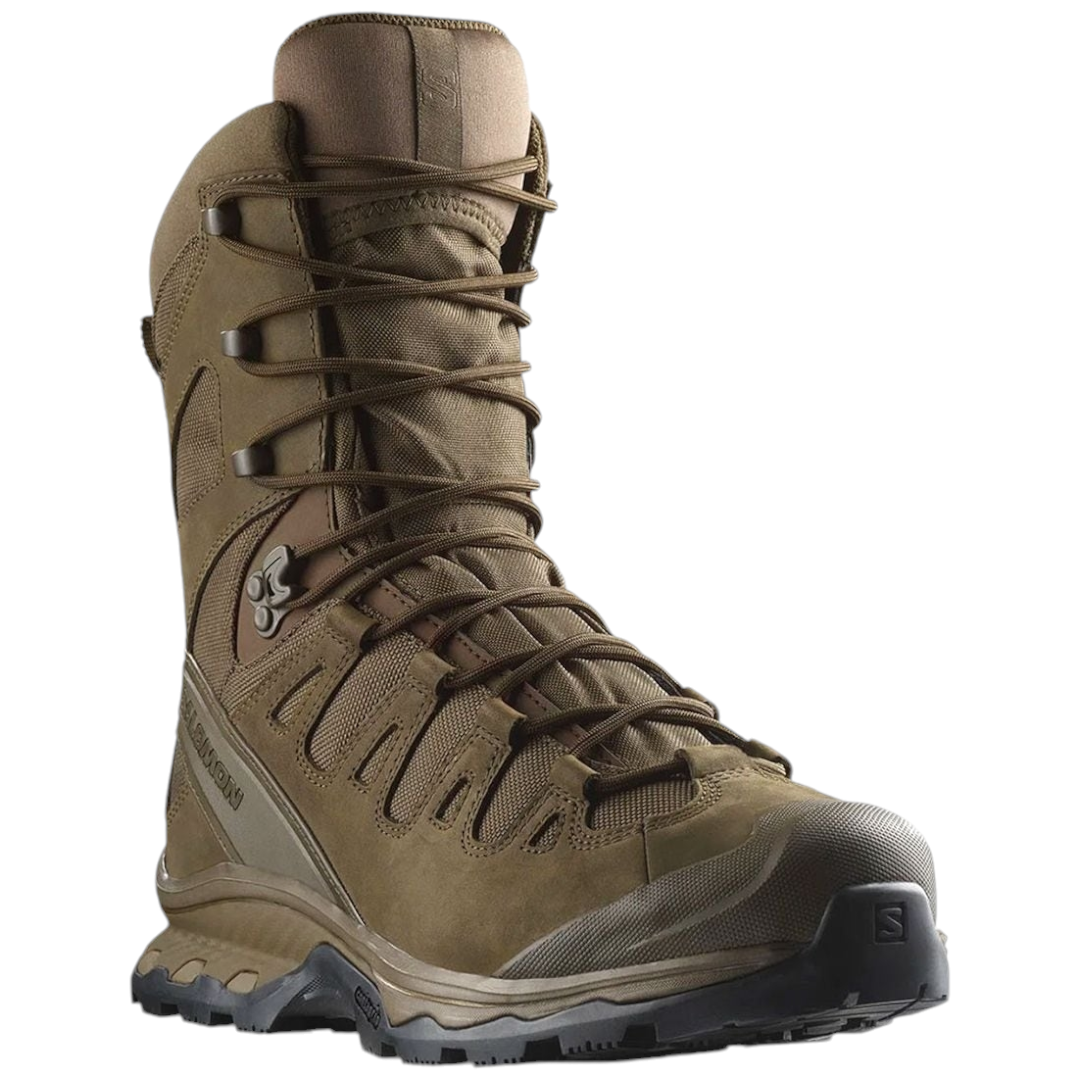 Тактичні черевики високі всессезонні військові Salomon Quest 4D GTX Forces 2 Hihg En - Earth Brown