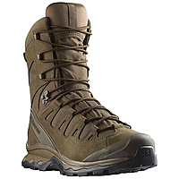 Тактичні черевики високі всессезонні військові Salomon Quest 4D GTX Forces 2 Hihg En - Earth Brown