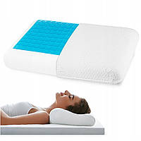 Подушка ортопедична 4FIZJO Med+ 40 x 60 см охолоджуюча для сну White (P-5907739317049)
