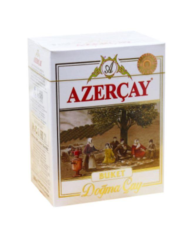 Чай  чорний Azercay Buket  крупнолистовий картонна коробка 100 г, (Азерчай), фото 1