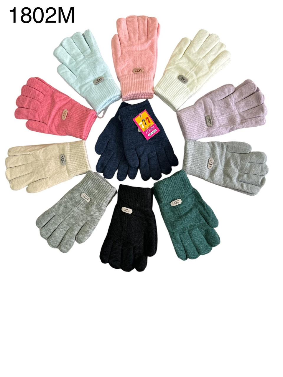 Оптом Рукавички дитячі  подвійні недорогі