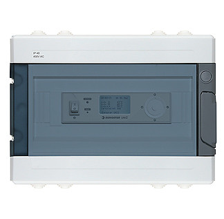 UNI3 OBUD Універсальний погодозалежний термоконтролер на DIN рейку у монтажному коробі, фото 1