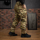 Штани ріп-стоп мультикам зимові тактичні (омні-хит), фото 5