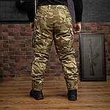 Штани ріп-стоп мультикам зимові тактичні (омні-хит), фото 6