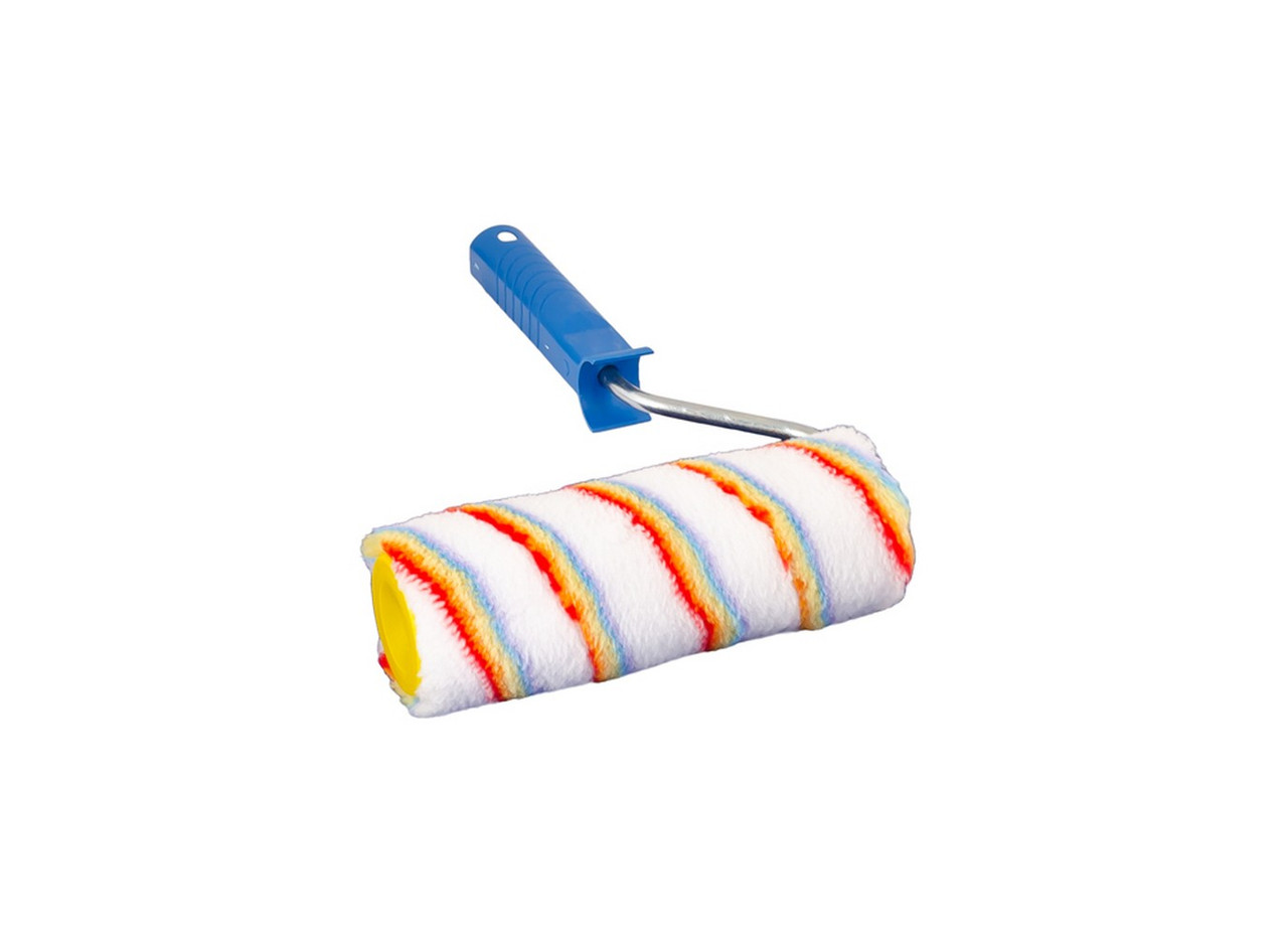 Валик малярний MASTERTOOL Elitacolor 48/180/11 мм Ø 8 мм із ручкою 92-5803-P