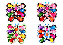 Антистрес C 45642 (200) Pop it Simple Dimple 17 см, 10 бульбашок, у ляльці///