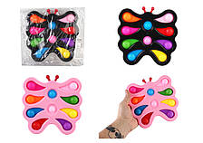 Антистрес C 45643 (200) Pop it Simple Dimple 17 см, 10 бульбашок, у ляльці///