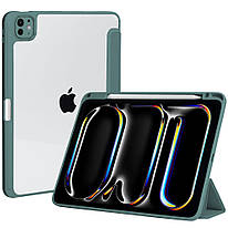 Чохол Galeo Hybrid Case with Pencil Holder для Apple iPad Pro 11 M4 (2024) Dark Green