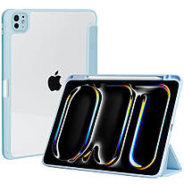 Чохол Galeo Hybrid Case with Pencil Holder для Apple iPad Pro 11 M4 (2024) Light Blue