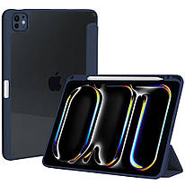 Чохол Galeo Hybrid Case with Pencil Holder для Apple iPad Pro 11 M4 (2024) Navy Blue