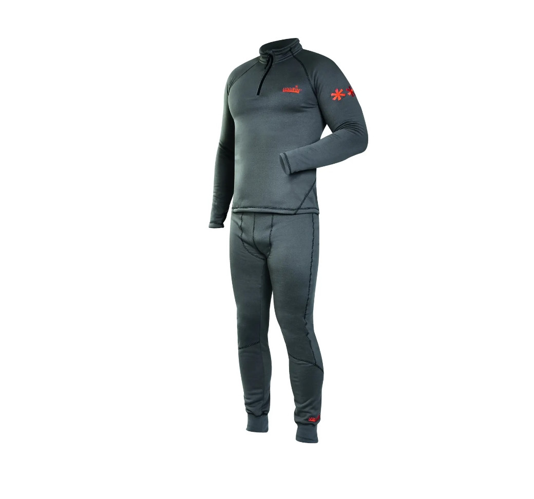 Термобілизна Norfin Winter Line (кол: сірий, розмір S, M, L, XL, 2XL, 3XL) термобілизна для полювання та риболовлі