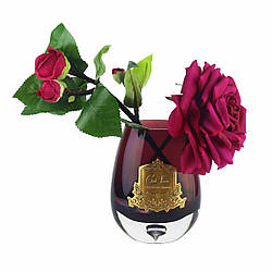 Парфумовані квіти Cote Noire «Чайна троянда-Сarmine Red», арома спрей