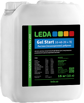 Leda Gel Start 10-40-20 + TE 15 кг (10 л) (Leda Gel)