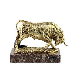 Статуетка ANGLADA Бик Estrion, золото