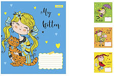 А5/12 кл. 1В Happy girl, зошит учнів. 25 шт. уп. //