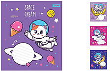 А5/12 кос. 1В Space friends, зошит учнів. 25 шт. уп. //