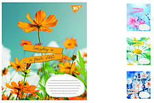 А5/18 лін. 1В Summer flowers, зошит учнів. 25 шт. уп. //
