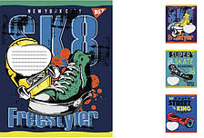 А5/24 кл. YES Skates, зошит учнів. 20 шт. уп. //
