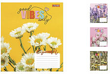 А5/36 лін. 1В Vibes, зошит дя записів15шт. в уп. //