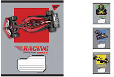 А5/36 лін. YES Racing championship, зошит дя записів15шт. в уп. //