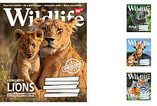А5/60 кл. YES Wild life, зошит дя записів10шт. в уп. //