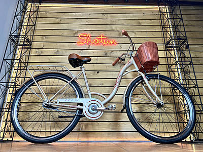 Велосипед міський дорожній 28" Corso Fortuna FR-28305 золотистий на зріст 168-185 см