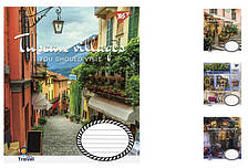 А5/60 кл. YES Tuscan villages, зошит дя записів 10 шт. у. уп. //
