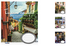 А5/60 лін. YES Tuscan villages, зошит дя записів 10 шт. у уп. //