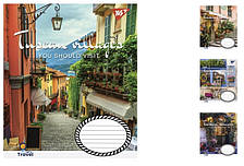А5/96 лін. YES Tuscan villages, зошит дя записів 5 шт. у. уп. //