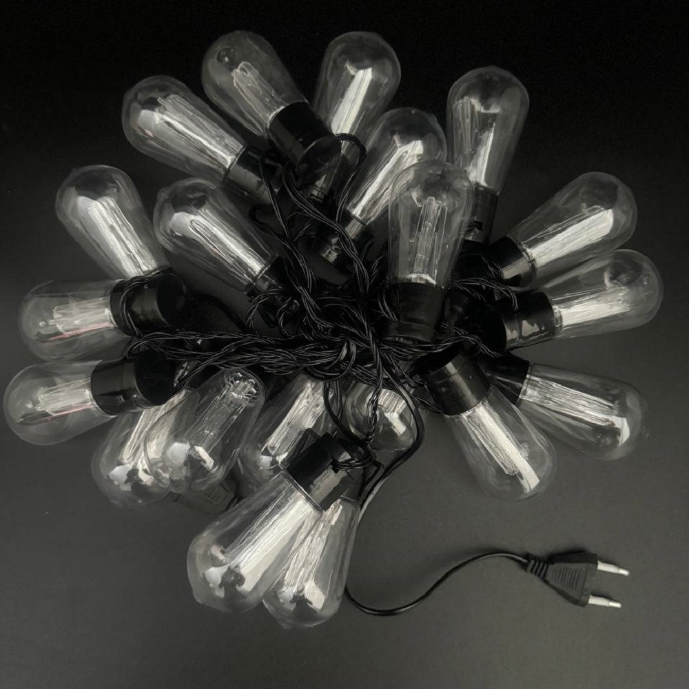 Гірлянда світлодіодна зовнішня R96325 "Лампочки вінтаж" довжиною 5м 20led