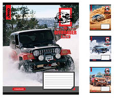 А5/36 кл. 1В The offroader, зошит для записів 15шт в уп //