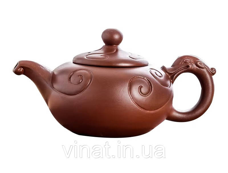 Чайник заварник Xiangyun глиняний 350мл помаранчевий