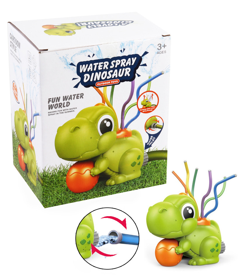 Іграшка-фонтан "Динозавр" в кор.19,8*11,8*15,8см /60/, фото 1
