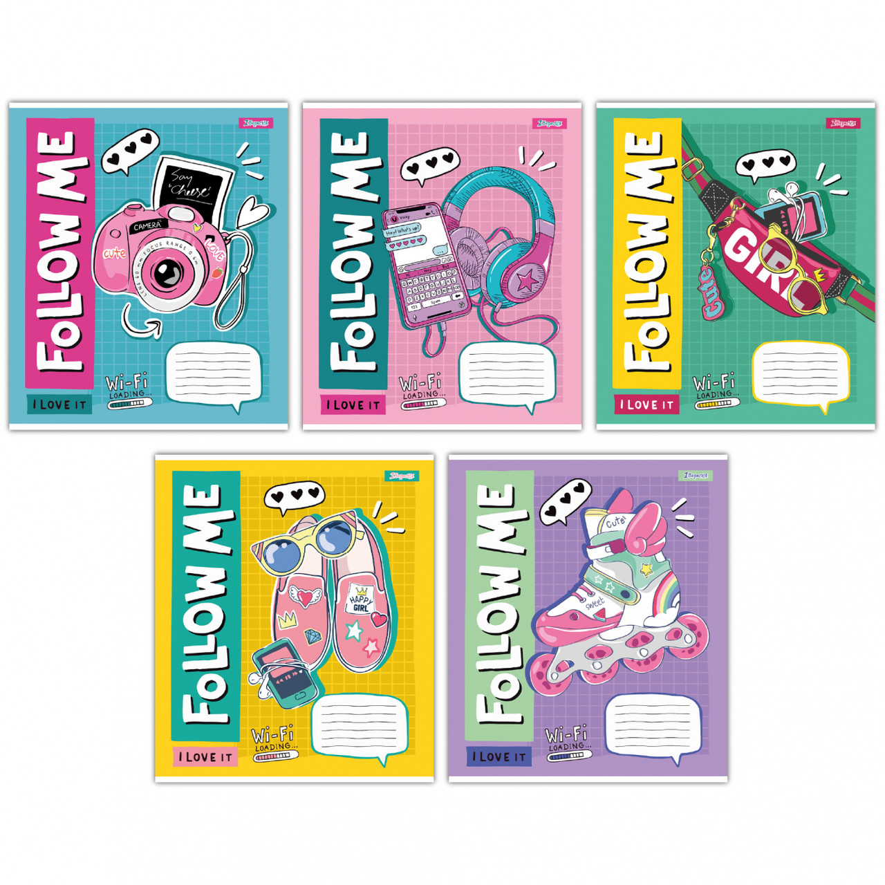 А5/18 кл. 1B Follow me, зошит учнів. 25 шт. в уп. //, фото 1