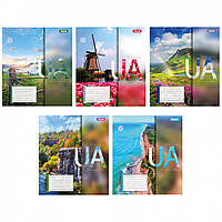 А5/48 кл. 1В The beauty of UA, зошит для записів 10 шт в уп. //