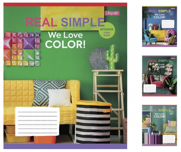 А5/60 кл. 1В We love color!, зошит для записів 10 шт в уп. //, фото 1