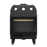 Камінна топка BOKAR 7050 (15,2 kW)  black ceramatex, фото 2
