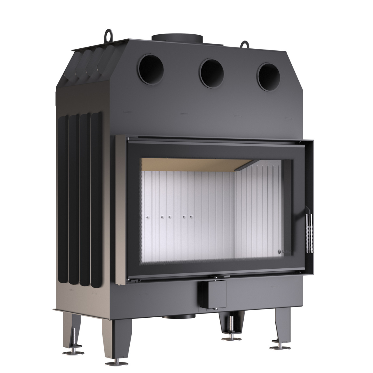 Камінна топка BOKAR 8050 (16,8 kW ) white ceramatex