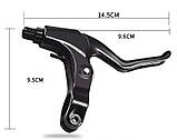 Ручки гальмівні для велосипеда алюмінієві (права + ліва), фото 7