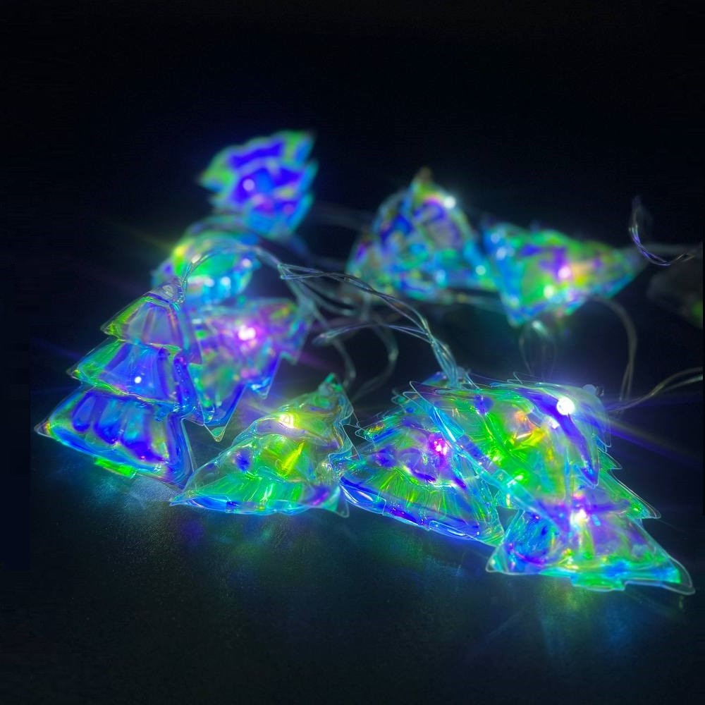 Гірлянда світлодіодна "Tree hologram" Магічно-новорічна R96314 2м 10led (2AA)