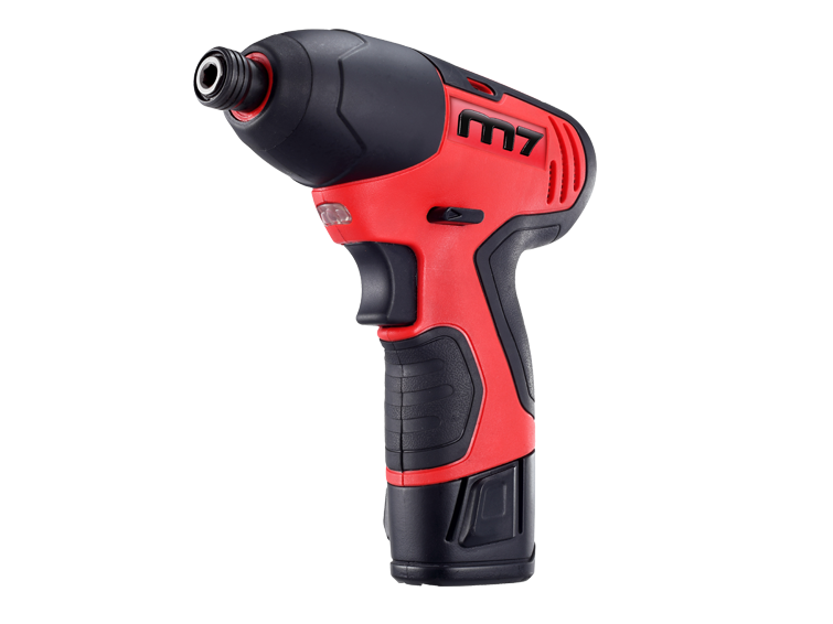 Mighty Seven Гвинтокрут уд. ак. 12В, 2Aг, 100Nm, Li-ion, М4-М12, 0-2200об/хв, 1/4", 1кг