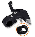 Дитячі гальмівні ручки для велосипеда, самоката, велобіга пара (права і ліва) чорні, фото 2