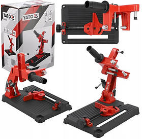 Стійка для кріплення шліфмашинки кутової Ø = 180, 230 мм, глибина різання — 60 мм, кут — 45 YATO YT-82976 (Польща)