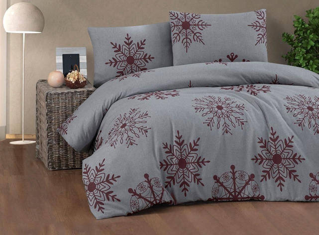 Постільна білизна Flanel Turkey - Євро, фото 1