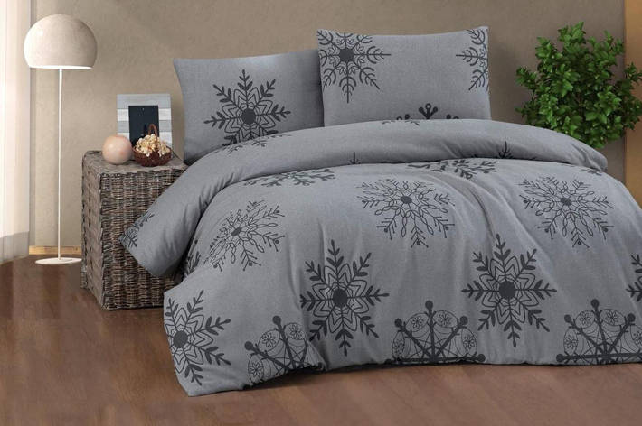 Постільна білизна Flanel Turkey - Євро, фото 1